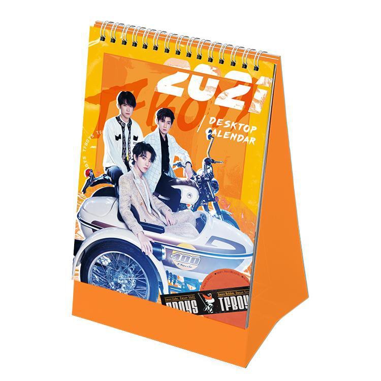 Lịch để bàn 2021 in hình nhóm nhạc TFBOYS Dịch Dương Thiên Tỉ/ Vương Tuấn Khải | BigBuy360 - bigbuy360.vn