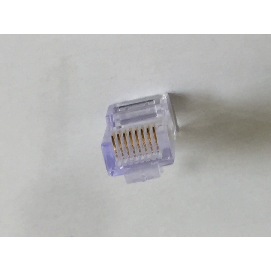 Hạt Mạng Xuyên Thấu TP-LINK RJ45 Dùng cho Cat5e and Cat6e. Hộp 100(hạt) Hàng Chât Lượng Cao.