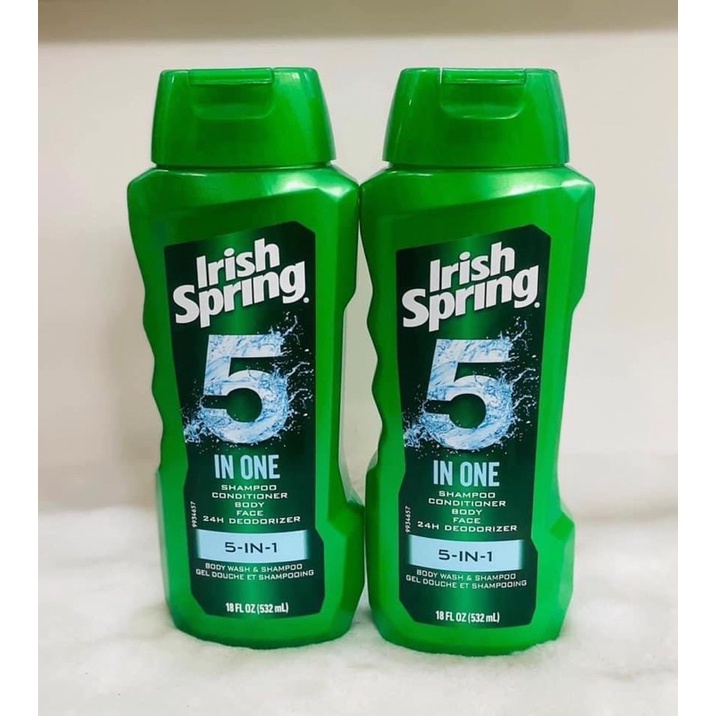 Sữa tắm Irish Spring 5in1 532ml
