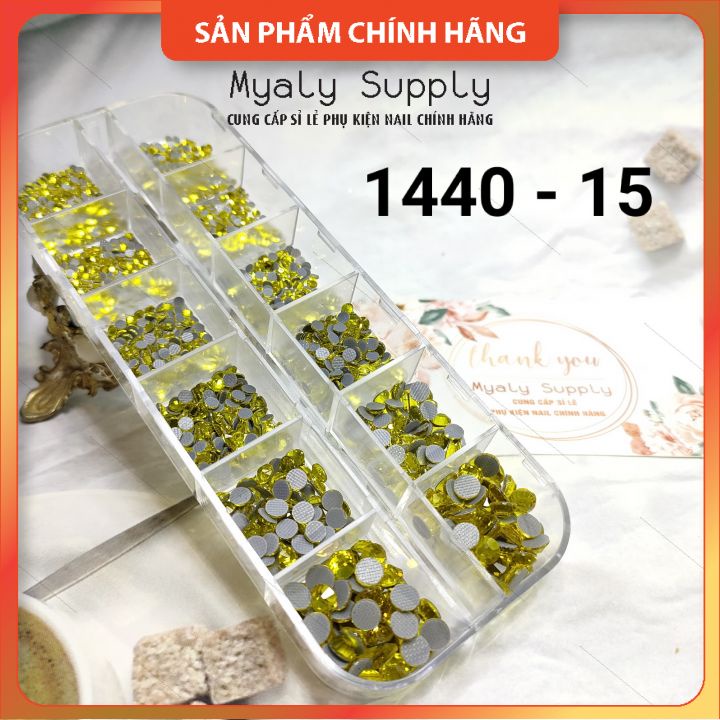 Đá Chân Keo Mix Size Gắn Móng Nail 1440v