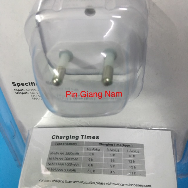 Máy sạc Pin Camelion BC-1012 Không kèm Pin