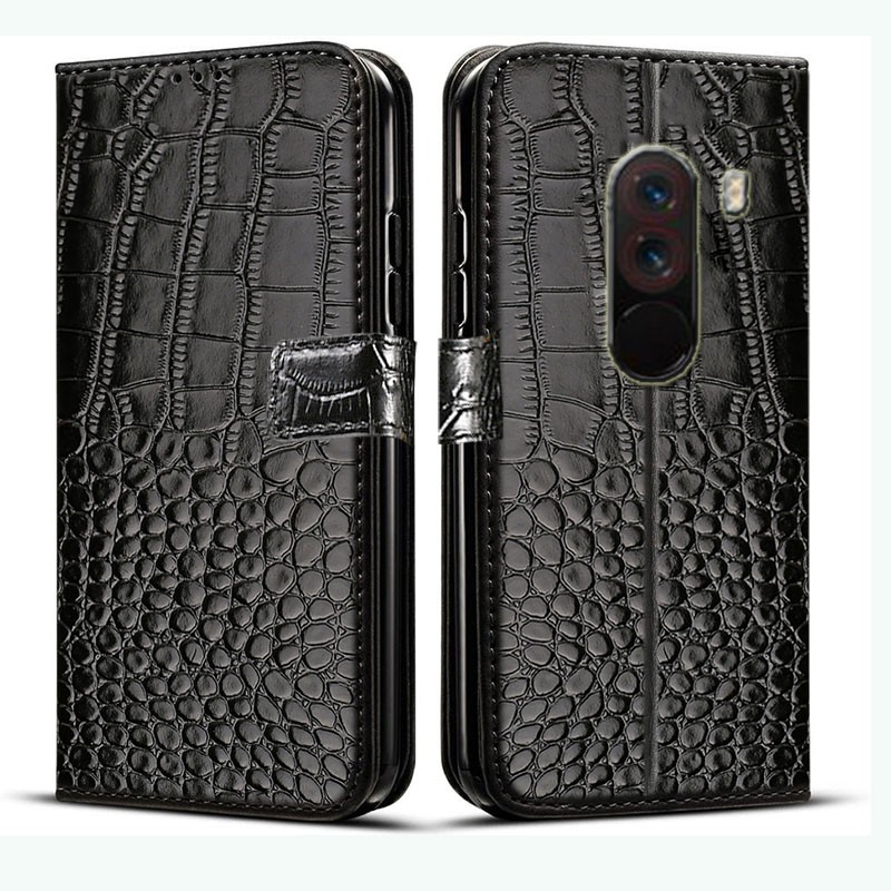 Crocodile pattern Wallet Case Xiaomi PocoPhone Poco F1 F2 F3 M3 X3 NFC Pro flip PU Leather phone cover with Card Slot