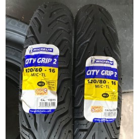 Cặp vỏ lốp xe Michelin City Grip 2 cho SH 125 150, Piaggio Beverly. 100/80/16 _120/80/16 _110/70/16_130/70/16 _140/70/16