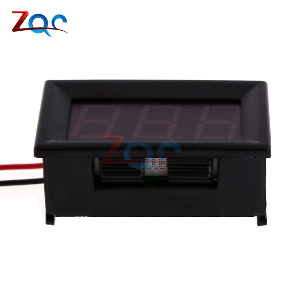 Dc Vôn Kế Kỹ Thuật Số 2 Dây 5v-120v 0.56 ''