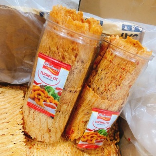 Mực cán tẩm vị hũ 200gr = 55k