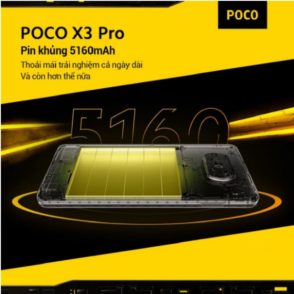 Điện Thoại POCO X3 Pro (6GB+128GB) - Hàng Chính Hãng - Bảo Hành 18T