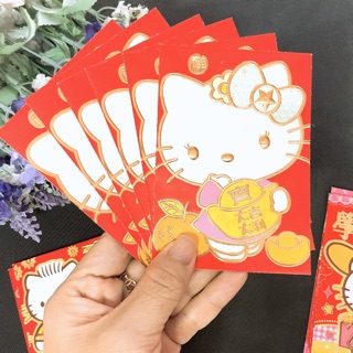 Xấp 6c bao lì xì Hello kitty