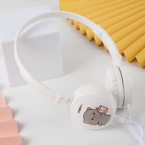 Tai Nghe Mèo Chụp Tai Siêu Cấp Đáng Yêu CAT CARTOON HEADPHONE Sự Lựa Chọn Tuyệt Vời Cho Học Sinh, Sinh Viên.