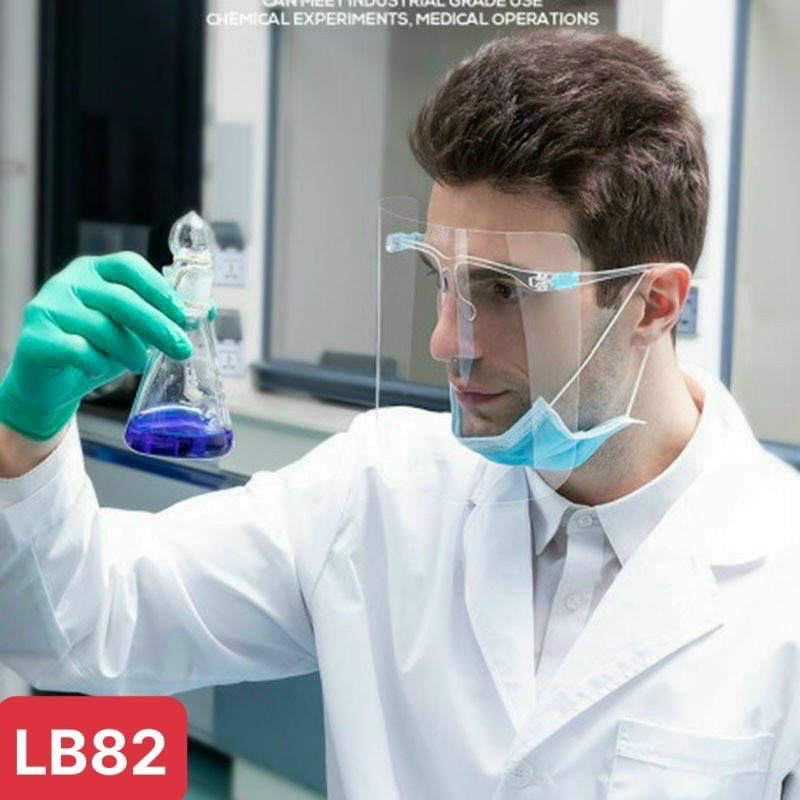 Kính chống giọt bắn kính bảo hộ trong suốt an toàn không mờ đeo kèm kính cận cũng được | BigBuy360 - bigbuy360.vn