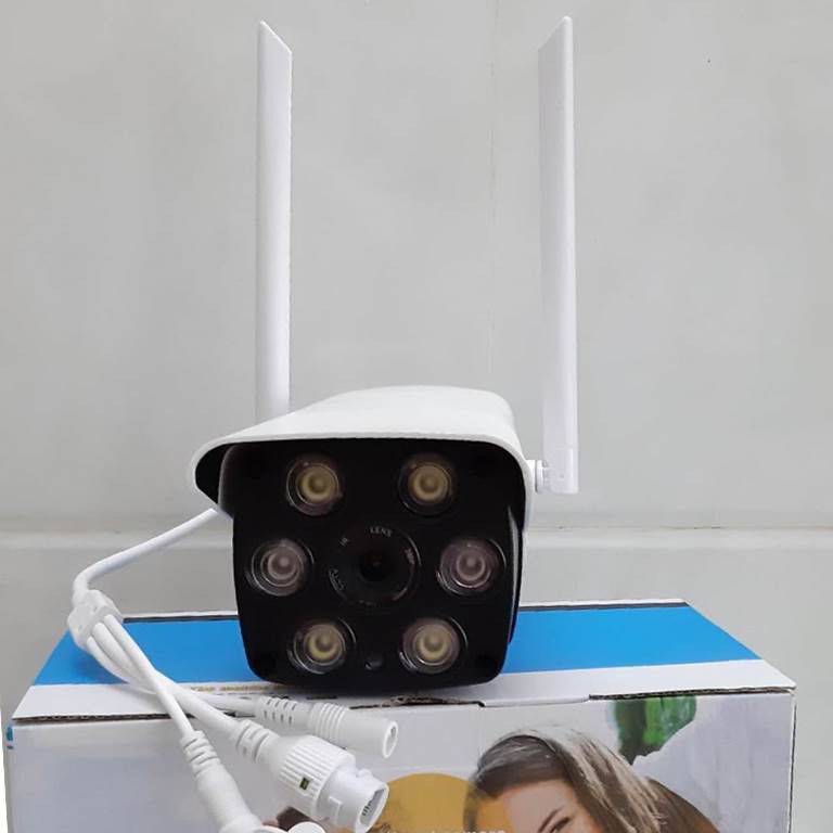 Camera ip wifi app Yoosee ngoài trời 3.0MP-Ống kính xoay,có cảnh báo,Đàm thoại,Quay đêm có màu,Chống nước …