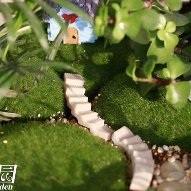 Phụ kiện tiểu cảnh mini - Mô hình Bậc thang trang trí tiếu cảnh terrarium mini