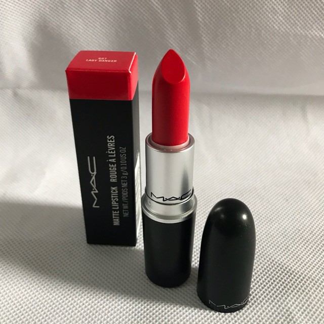 News [SALE OFF CHUẨN AUTH 100%] Son MAC Lady Danger 607 Màu Đỏ Cam – Matte Đặt Mua Ngay