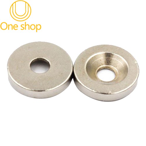 Nam Châm Đất Hiếm Tròn Có Lỗ Nhiều Kích Thước