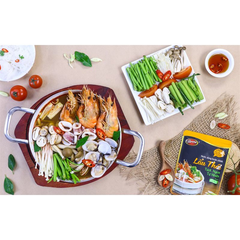 [Lẩu] Combo 3 Gói Lẩu Barona - Nước Dùng Hoàn Chỉnh Đậm Vị Yêu Thương | BigBuy360 - bigbuy360.vn