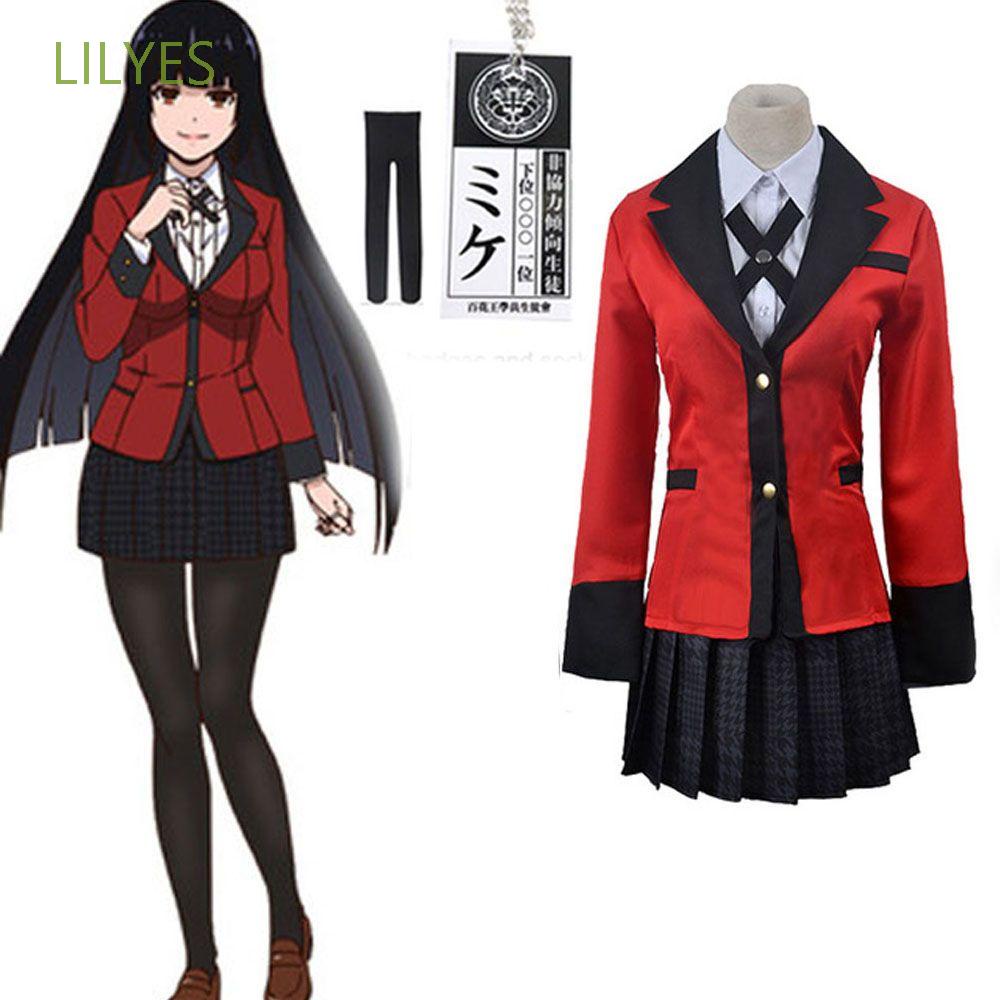 Set trang phục hóa trang nhân vật Jabami Yumeko Anime