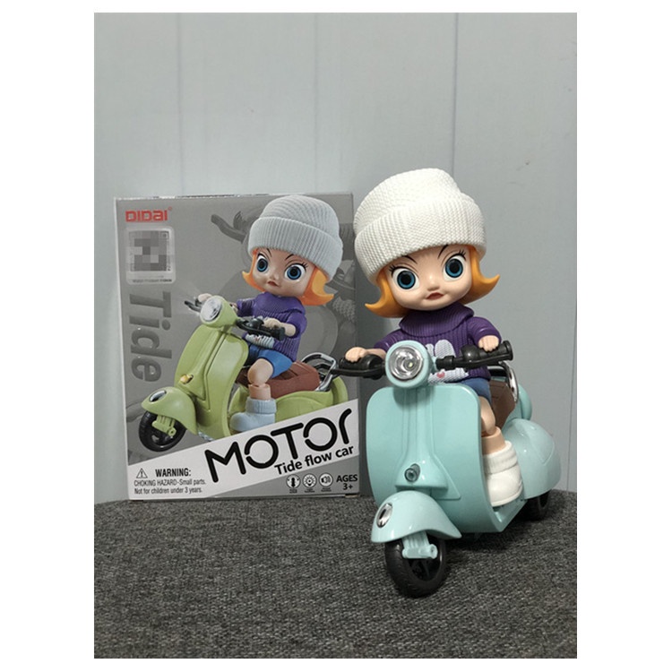 Mô Hình Xe Mô Tô Điện Xoay 360 Độ Đồ Chơi Vui Nhộn Cho Bé