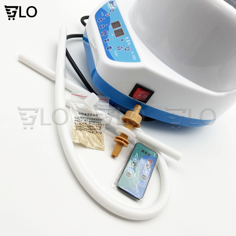 Nồi Xông Hơi Điện 4 Lít YF-2000 Có Điều Khiển Tiện Dụng
