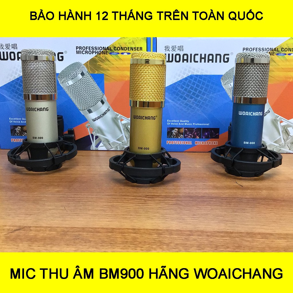 Mic Thu Âm BM900 Hãng WOAICHANG - Giá Rẻ