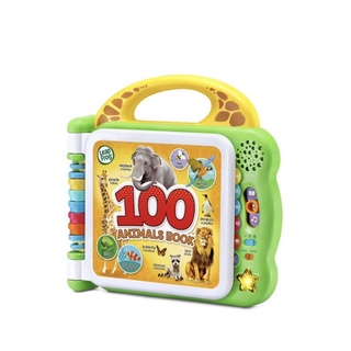 { Có sẵn } Sách cảm ứng Leapfrog 100 Animals Book