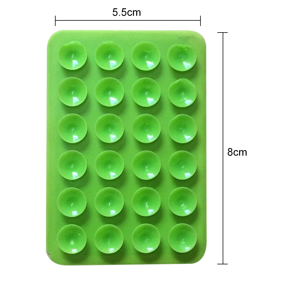 Miếng hít điện thoại di động chất liệu silicon gồm 24 ô tiện lợi