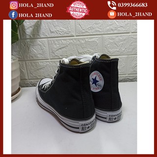 GIÀY CONNVERSE CLASSIC ĐEN CAO CỔ [ CHÍNH HÃNG ]