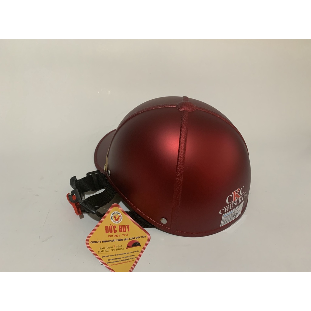MŨ BẢO HIỂM KIỂU NÓN KẾT HÀNG ĐỨC HUY SIÊU BỀN-BẢO HÀNH 12 THÁNG