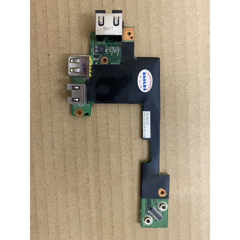 Board cổng Lan và cổng usb laptop Lenovo W510