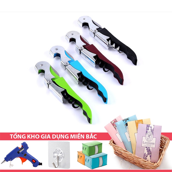 [Tổng Kho Sỉ] Dụng Cụ Khui Mở RƯỢU BIA 3 IN 1 Đa Năng Kiểu 1 - Quà Tặng Khách Hàng