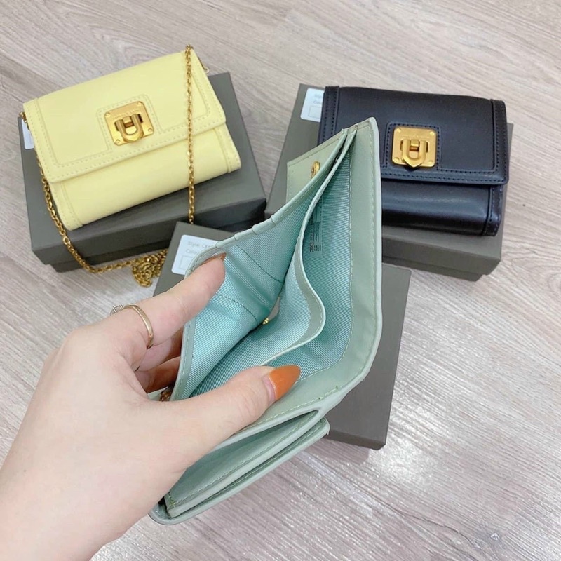 Ví nữ ,ví CnK fullbox kèm dây đeo chéo