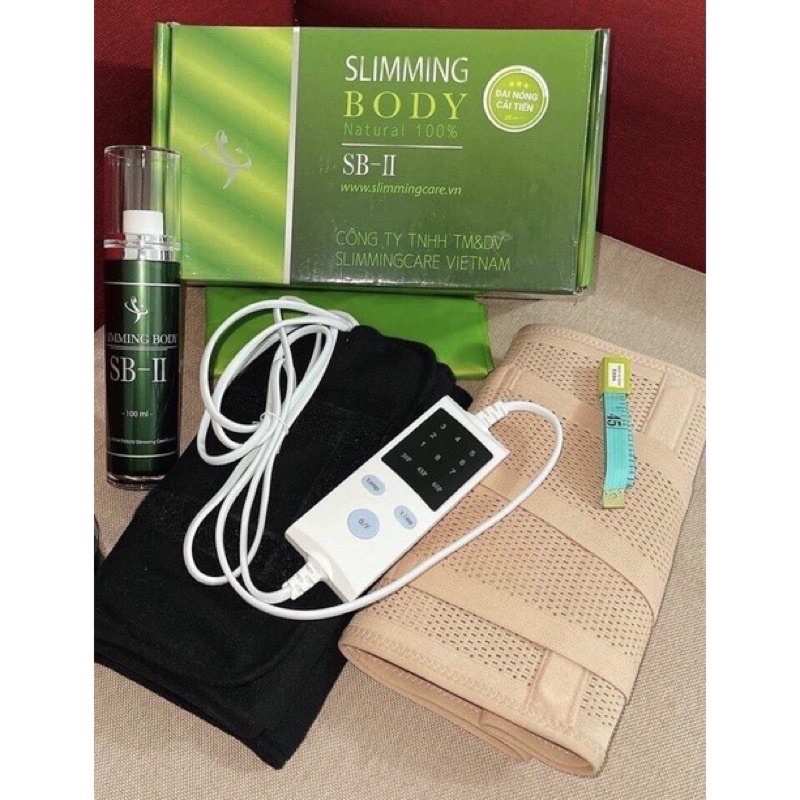 Bộ ủ nóng tan mỡ tặng đai dán slimming cải tiến