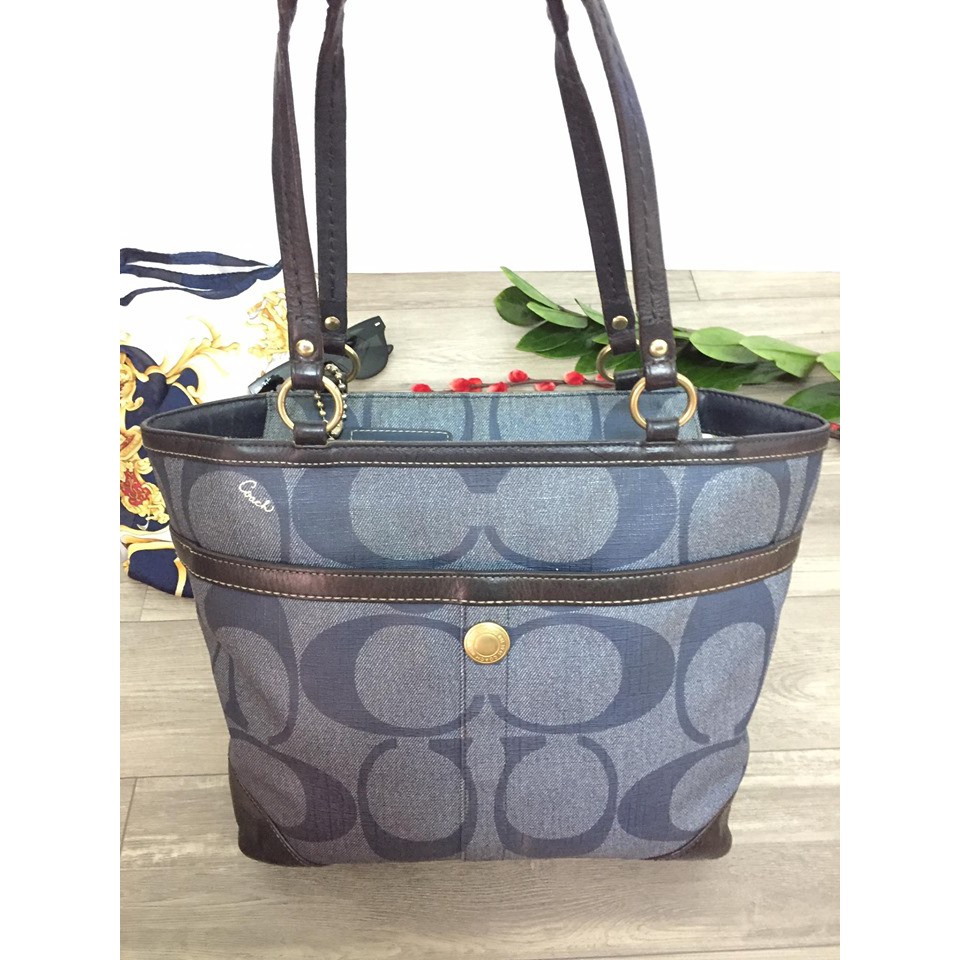 Thanh lý túi hobo hiệu Coach của Mỹ, chất canvas