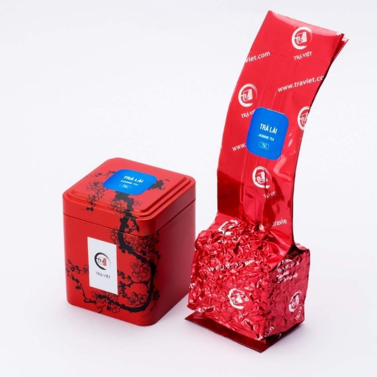 Trà Lài Cao Cấp Trà Việt - Hộp Trà Bát Giác 100gx1túi, Hộp Trà Mười Tép 8gx10túi [Chính hãng] | BigBuy360 - bigbuy360.vn