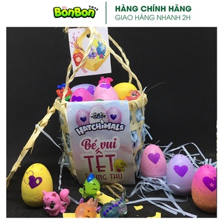 Giỏ trứng Hatchimals - quà tặng trung thu (10 trứng không trùng mẫu thú)