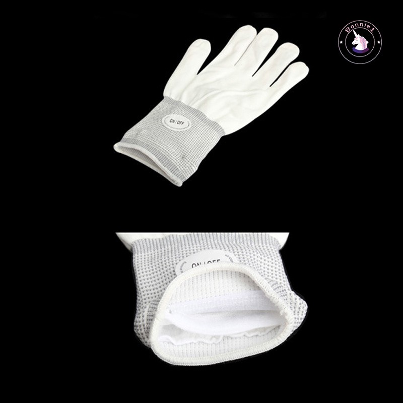 Đôi găng tay có đèn LED 7 chế độ độc đáo