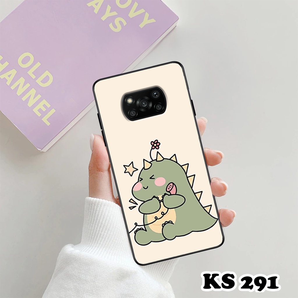 Ốp lưng Poco M3 - Poco X3 - Poco X3 Pro - Ốp in hình khủng long,dinosaur dễ thương