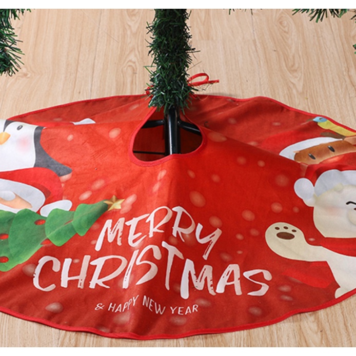 Tấm che phủ chân cây thông mẫu hiện đại trang trí noel giáng sinh