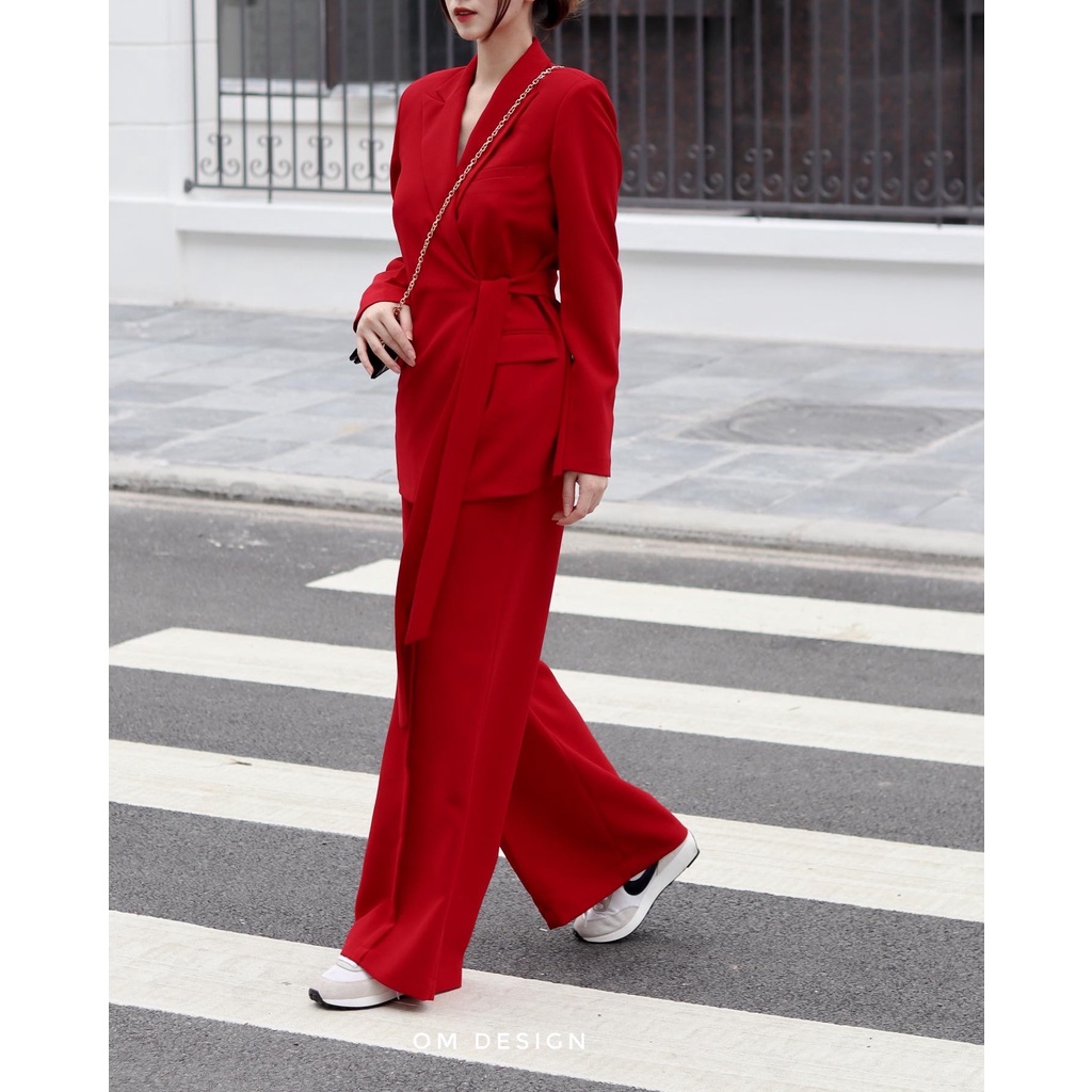 CHRISTINA VEST - SET VEST CÓ ĐAI