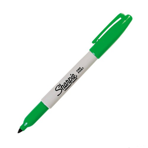 Bút lông dầu Sharpie Fine Point - Green (Xanh lá cây)