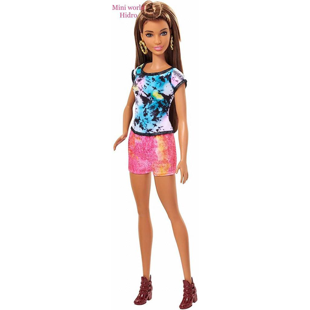 Set tô màu váy búp bê Barbie chính hãng