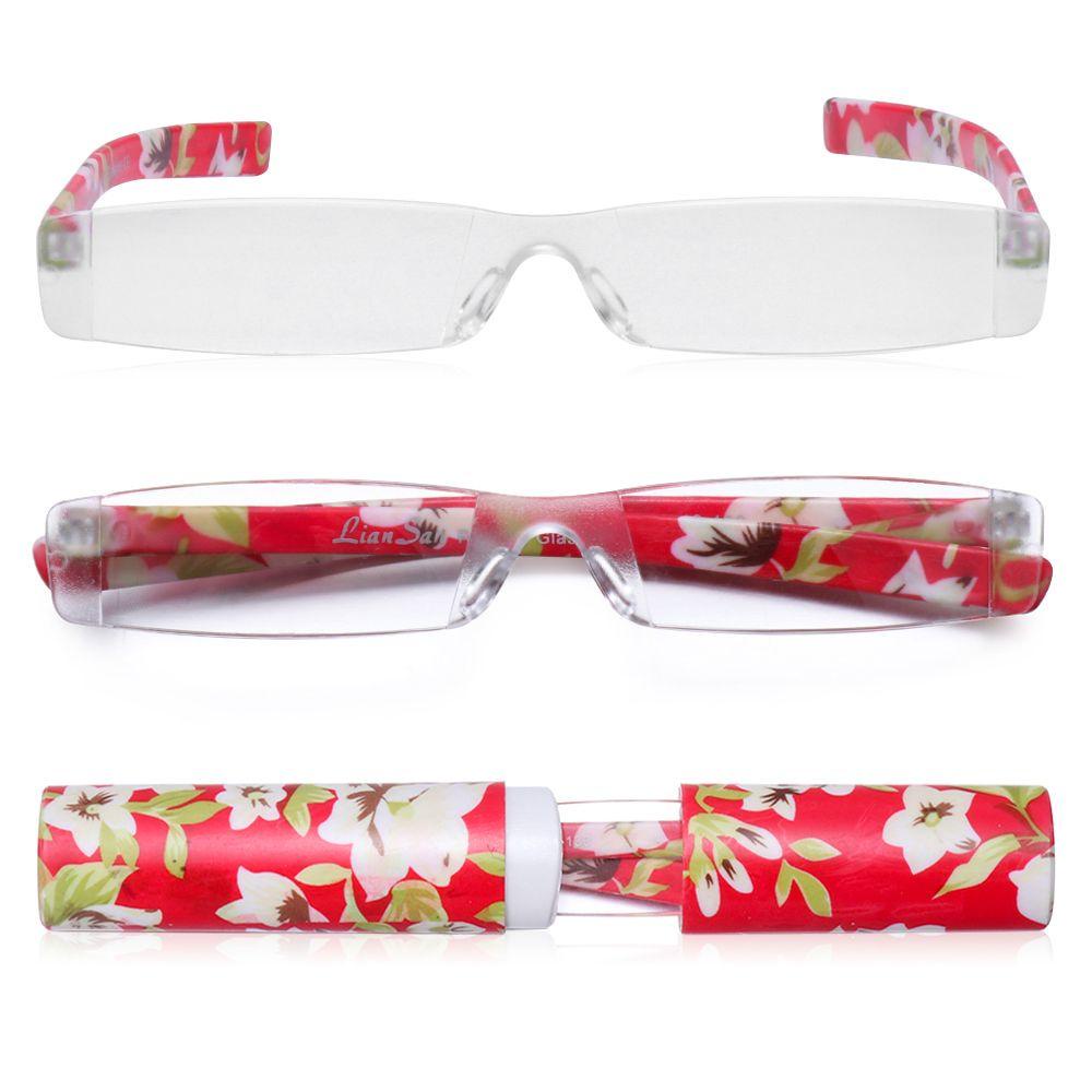 Mắt Kính Đọc Sách Kèm Hộp Đựng Dành Cho Nam Và Nữ Ốp