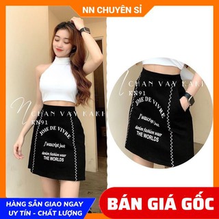 CHÂN VÁY KAKI NGẮN 🔆 CHÂN VÁY NỮ 🔆 ẢNH THẬT🔆 CHÂN VÁY CHẤT CO GIÃN