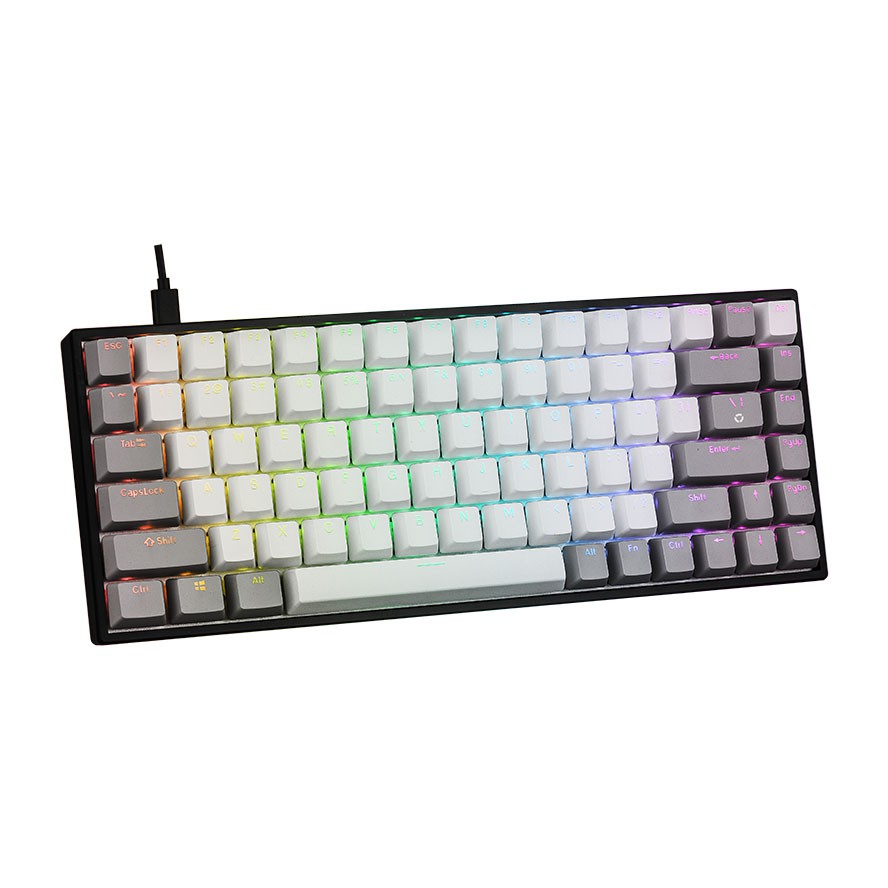 Bàn phím cơ RGB LED E-Dra EK384 I H 24T Chính hãng Toàn Quốc I Gaming Mechanical Keyboard Edra EK 384 RGB