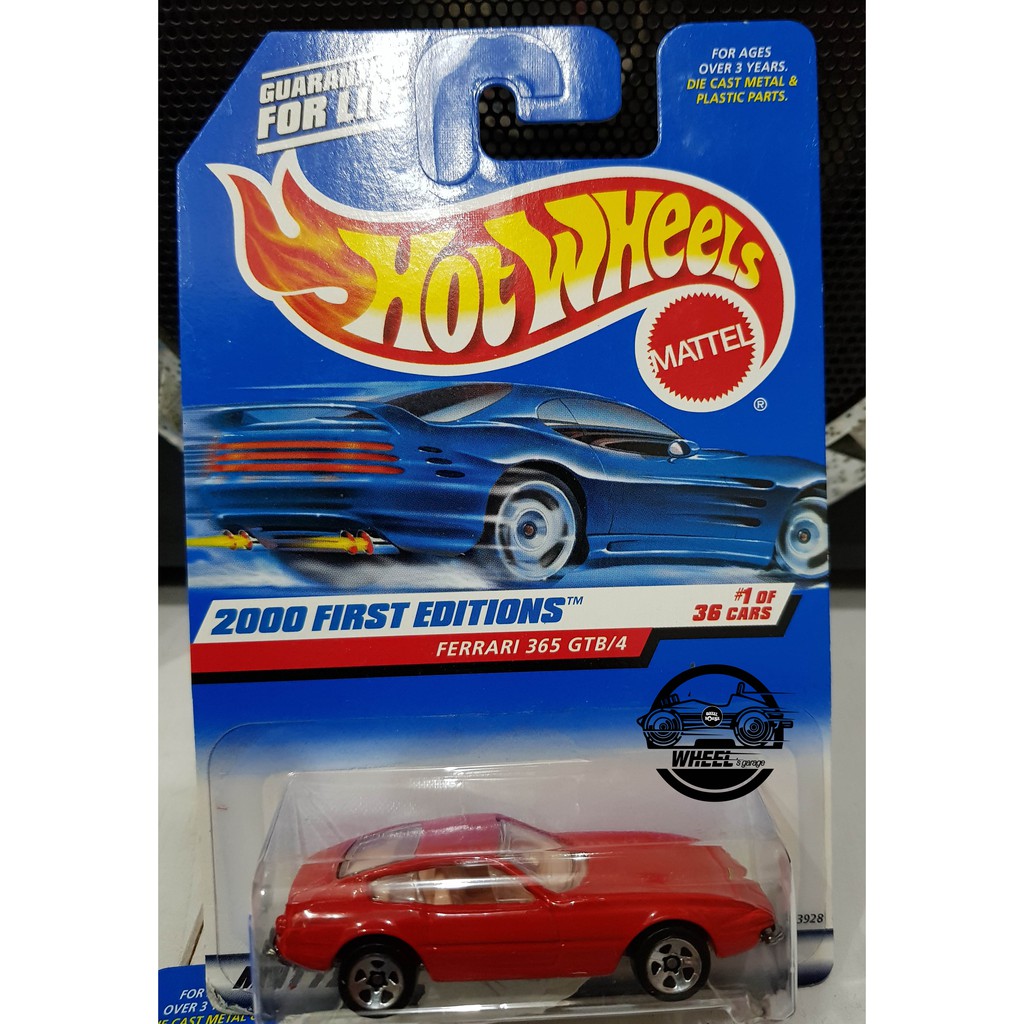 Xe mô hình đồ chơi Hotwheels 1:64 - FERRARI 365 GTB/4