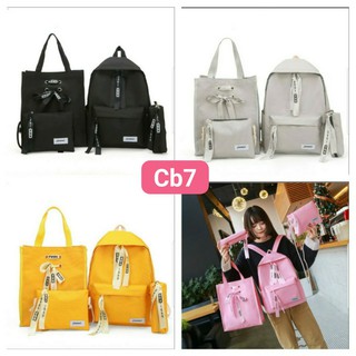 COMBO 4 MÓN THẮT NƠ HỢP THỜI TRẮNG CB7
