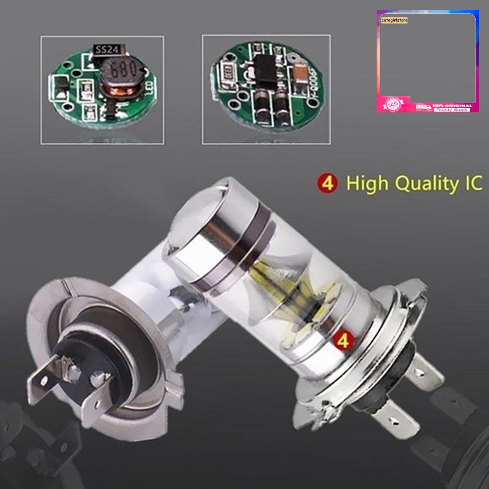 Đèn Led Cd-100W H4 H7 20smd siêu sáng dành cho xe hơi