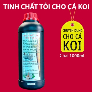 Tinh chất tỏi cho cá Koi đậm đặc dùng trộn cám cho cá chép Nhật ăn tăng cường đề kháng, hỗ trợ tiêu hoá cho cá tốt hơn