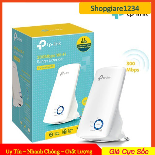 TP-Link 850RE - Bộ Mở Rộng Sóng TPLINK TL-WA850RE Tốc Độ 300Mbps. Chính Hãng Bảo Hành 24 Tháng