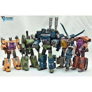 Mô Hình TF G1 Jinbao DF-02 Bruticus Combiner 5 Robot Biến Hình Kêt Hợp 45cm