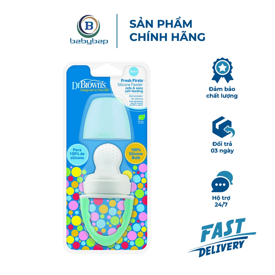 Túi Nhai Chống Hóc Silicons Dr Brown_s