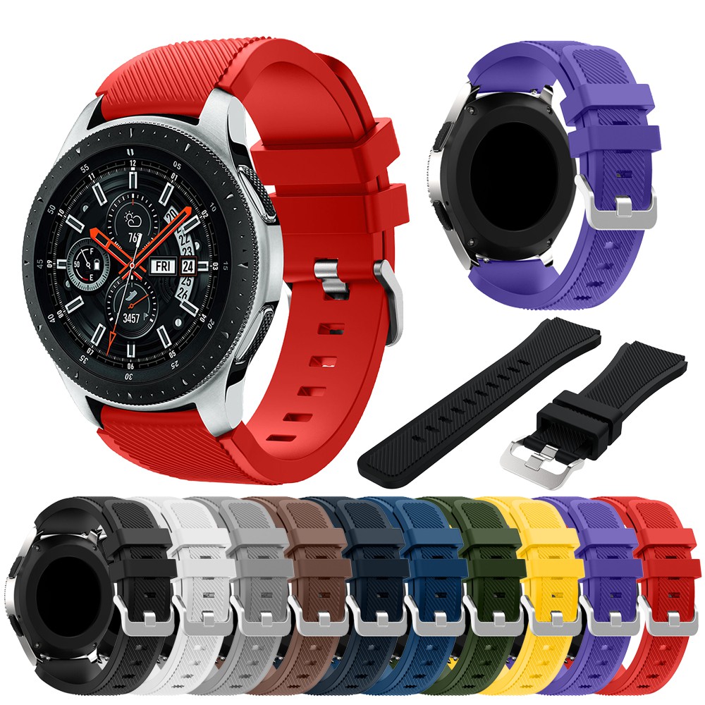 Dây đeo silicon 22mm dành cho đồng hồ Samsung Gear S3 Frontier / Gear S3 Classic / Galaxy Watch 46mm
